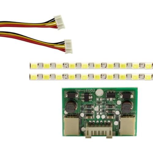 22 * UNİVERSAL MONITOR E-LED 69 LED (2835) 480MM 12V DUAL LED + DRIVER + CABLE TOOL (WK-142) (35654)
