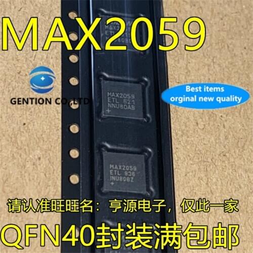 5Pcs MAX2059ETL MAX2059ETL+T MAX2059 QFN Mixer chip in stock 100% new and original
