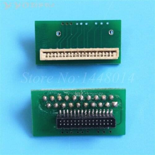 8pcs inkjet printer Gongzheng 3308 transfer card GZ Gongzheng Xaar 128 print head convert board adapter connector 20pins