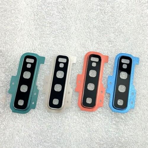 Rear Camera Cover Ring With Lens For Samsung Galaxy S10 Plus SM-G975F SM-G975U Back Camera Protector Glass Lens Cover Frame