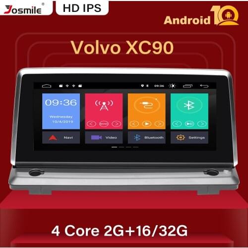 DSP Android 10 Car Radio For Volvo XC90 2007-2013 Multimedia Player GPS Navigation Stereo Satnav Audio 2 GB RAM IPS Rear camera