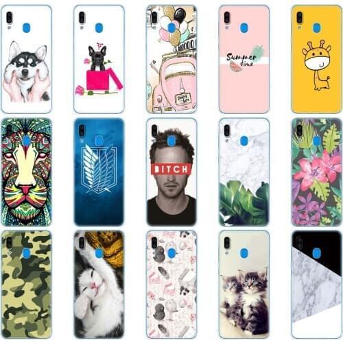 Case For Samsung Galaxy A30 Phone Case Samsung A30 Cover Samsung Galaxy A30 A 30 SM-A305F A305F A305 Case Silicon Soft TPU