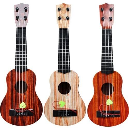 CHILDRENS Guitar Ukulele Musical Instrument Toy Mini Four-String-Play Early Childhood Music Toy Guitar