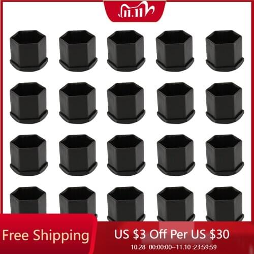 20pcs 19mm Wheel Nut Bolt Head Cover Cap Protective Bolt Caps Exterior Decoration Protecting Bolt Rims Silver