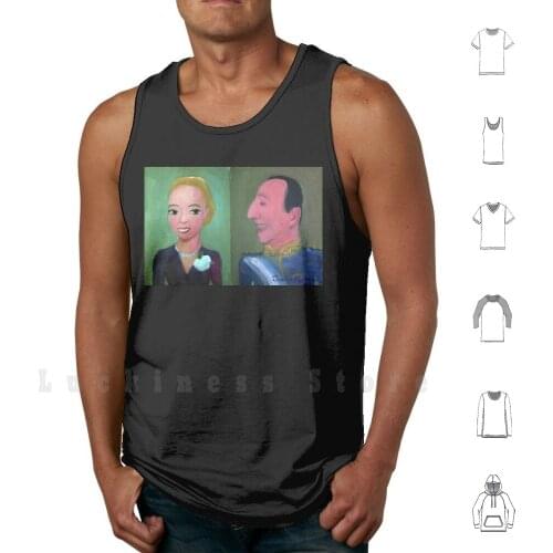 Evita Y Juan Perón By Diego Manuel Tank Tops Vest 100% Cotton Kirchnerism Peronism Argentina Buenos Aires