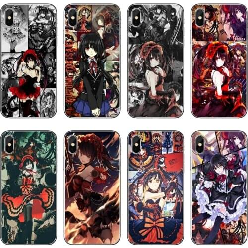 For Xiaomi Redmi 9T 9C 9A 7 7A K20 6 6A S2 Redmi Note 9S 9T 9 8 8T 7 6 5A Pro Anime Kurumi Tokisaki Silicone Phone Case