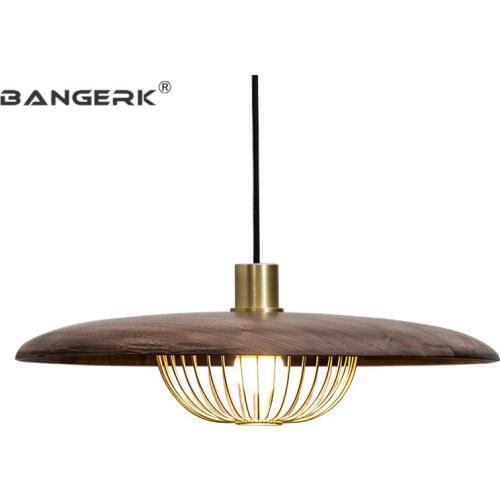 Nordic Design Modern LED Pendant Light Loft Style Luminaire Iron Wood Hanging Lamp Industrial Home Deco Lamps Indoor Lighting