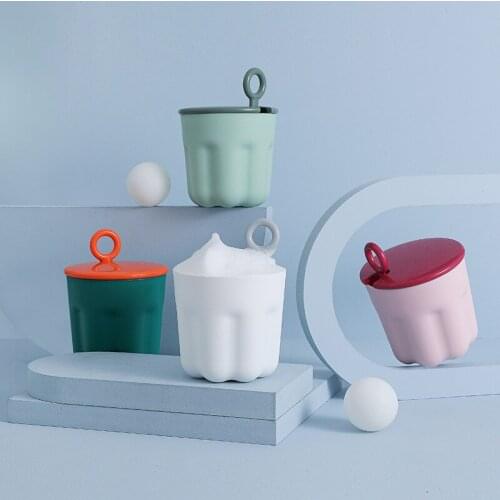 Modern Facial cleanser Bubbler Portable Body Wash Bubbler Press type Foam Maker For Face Clean Shampoo Make Up Cleanser Travel