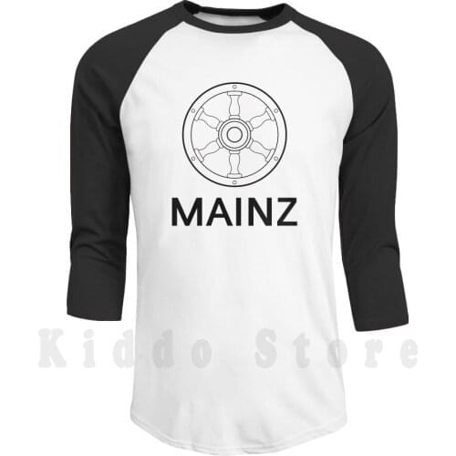 Wheel Hoodies Long Sleeve Wappen Pocket Shield City Town Symbol Germany Motto Heraldry Heraldic Coat Of Arms Erfurt