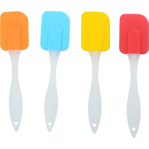 Cake Tools- DIY Cream Scraper High Temperature Silicone Scraper Cake Baking Tools Butter Scrape Silicone Squeegee Butter Scraper