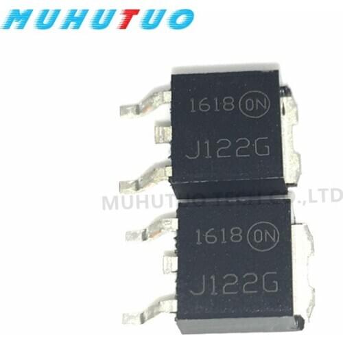 10PCS Darlington transistor MJD122G MJD122T4G MJD122 TIP122 SOT-252 patch