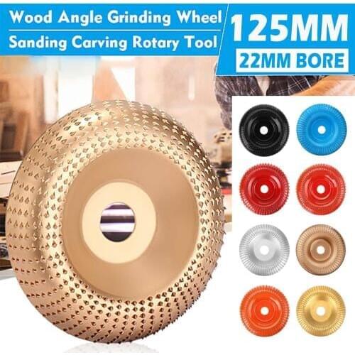 Wood Angle Grinding Wheel Sanding Carving Rotary Tool Abrasive Disc For Angle Grinder Tungsten Carbide 22mm 16mm Shaping