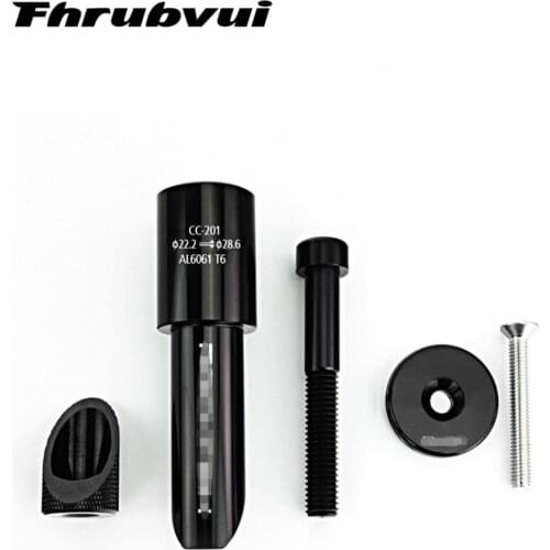 Bike Stem Adapter 20.8/22.2mm CNC Sliding Bike Head Tube Core Conversion Balance Bike Headset Hanging Core Adapter