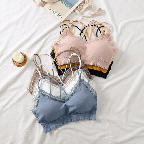 Bras women sexy cash supply good wear don't want to take off chao good quality beauty back wrapped chest belt strapless lace