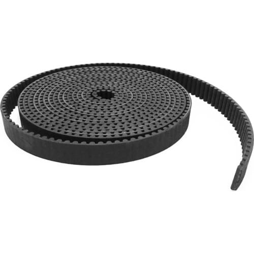1Meters Black 2GT 3M 5M 8M S2M XL Open Timing Belt Polyurethane With Steel Core For 3D Printer/CNC Machine Width 6-40mm