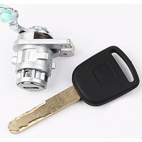 Car Left Door Lock Cylinder For Honda Old Accord 03-07 Replacement Car Practice Lock Cylinder With 1 Key Free Shipping
