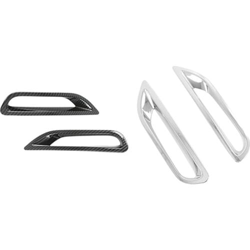 For Mitsubishi ASX Outlander Sport ES 2020 2021 Rear Reflector Fog Light Lamp Cover Trim Bezel Frame