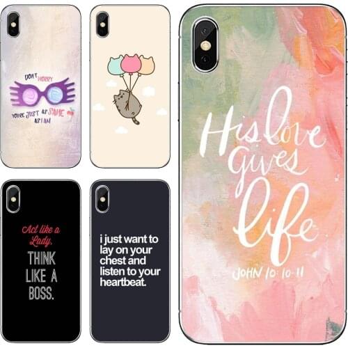I-Am-In-Love-cute-Pictures For Huawei P30 P40 P20 P7 P8 P9 P10 Lite Plus Pro 2015 2016 2017 Mini Soft TPU Cover