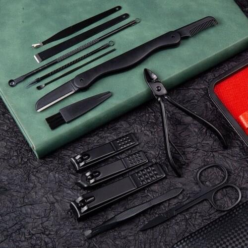 Xiaomi Youpin Nail Tool Nail Clipper 20-piece Set Stainless Steel Nail Clippers with Eyebrow Trimmer Beauty Pliers Manicure Tool