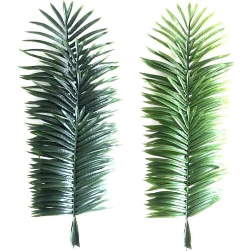 Coconut Tree Branch Simulation Leaves Plant Leaf Artificial Ferns Ornaments Decor Botanical Home Garden 0.8-1.4M Fake Plants