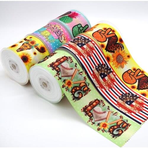 DIY Cartoon Printed Grosgrain Ribbon For Craft Supplies Sewing Accessories 5 Yards, Planar Resins Mold 10 Pieces. 47445