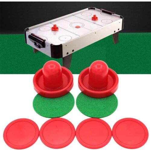 Red Air Hockey Equipment Tables Table Game Puck Puck For Mallet 60mm Game Hockey 51mm Air Puck Goalkeepers 60mm Accessories G5G2