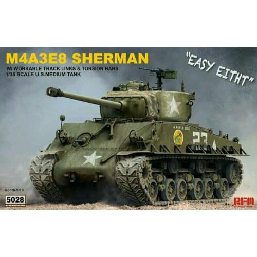 Ryefield-Model RM5028 1/35 M4A3E8 Sherman