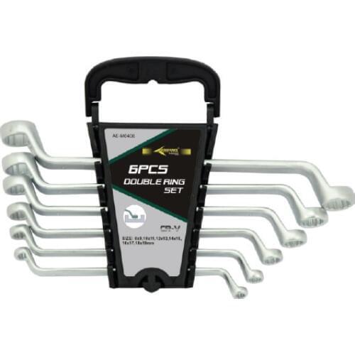 6pc 75 degree double ring set