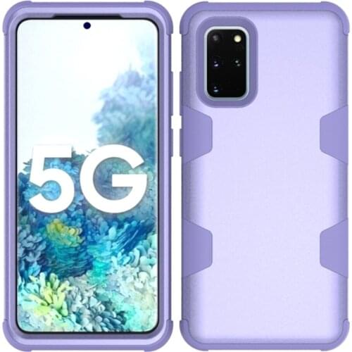 3 in 1 Shockproof Hybrid Armor Case For Samsung S20 Ultra S20 S10 S9 S8 Plus Note8 9 TPU+Hard Rubber Heavy Duty Protection Cover