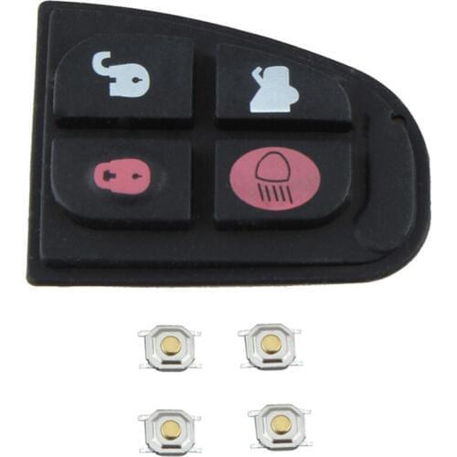4 Buttons Replacement Shell Repair Remote Control Car For Jaguar X Type XF E S