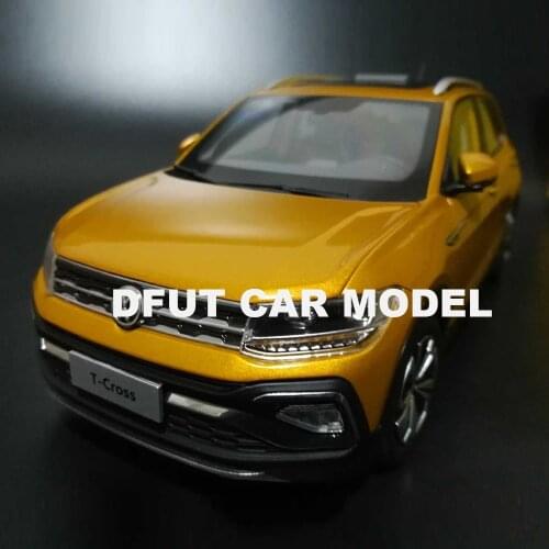 Scale 1:18 Alloy T-CROSS T CROSS Car Model Package Toys For Kids Children Gift And For Collection