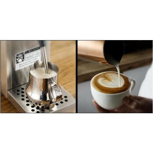 CE Coffee Frother Milk Steamer Cappuccino Latte Coffeemaker 220V Free shipping