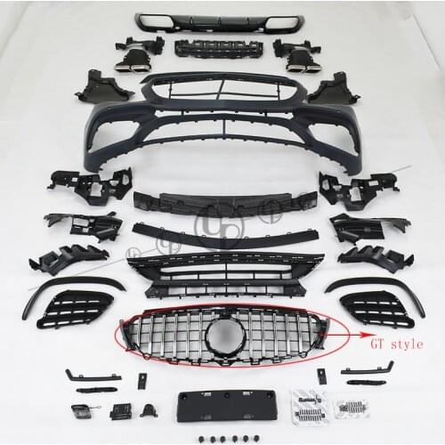 W213 body kits fit for E-class W213 2017year up E63 body kits PP material