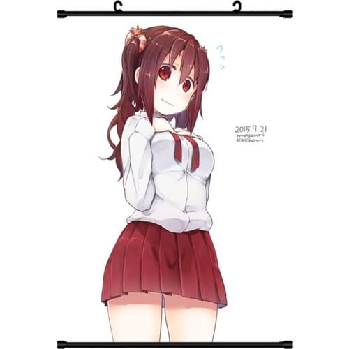 Japanese Anime Himouto! Umaru-chan Nanan ebina & Doma Umaru Home Decor Wall Scroll Poster Decorative Pictures