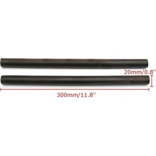 20mmX300MM ebony wood black Eog jewelry stick