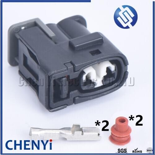 2 pin high quality automotive plug connector Elantra ignition Coil Female(2.2) Injector Automotive 2JZ-GE 90980-11246 MG642273-5