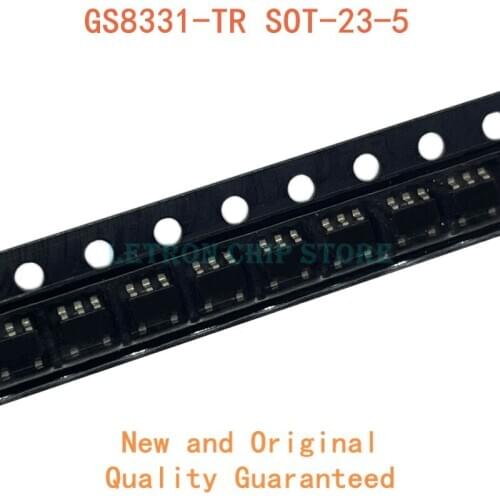 20PCS GS8331-TR SOT-23-5 8331 SOT23-5 SMD Transistor new and original IC Chipset