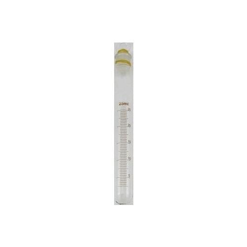 25ml graduated glass test tube with plug alibration test tube glass tube
