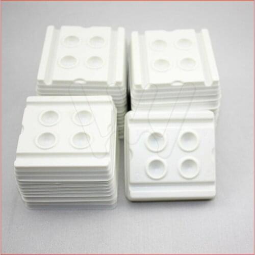 500PCS 4 Holes Bonding Composite Adhesive Mixing Wells Trays Model