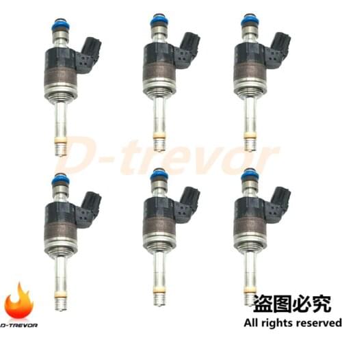 6Pcs 16010-5R1-305 Fuel Injector For Honda Fit 2015-2019 1.5L KA6MT KACVT