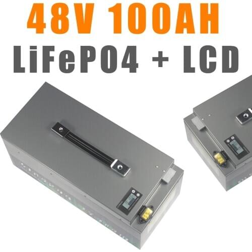 48V LiFePO4 Battery For Electric bicycle scooter 48V 1000W 2000W 3000W 5000W E-bike