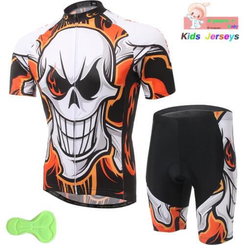 Cycling Jersey Children 2019 Pro Team Boys Mtb Motocross Triathlon Cycling Jersey Suits Kids Bicycle Clothing Bike Cycling Kit