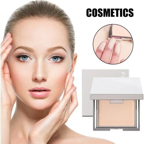Naturally Face Powder Makeup Foundation Oil-control Brighten Concealer Whitening Make Up Pressed Powder With Puff SK88