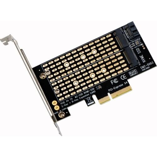 M2 SSD NVME to PCIE adapter card M.2NGFF conversion PCI-E interface dual-use M2 to PCIE card