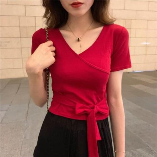 Женские однотонные футболки Koukima China At AliExpress