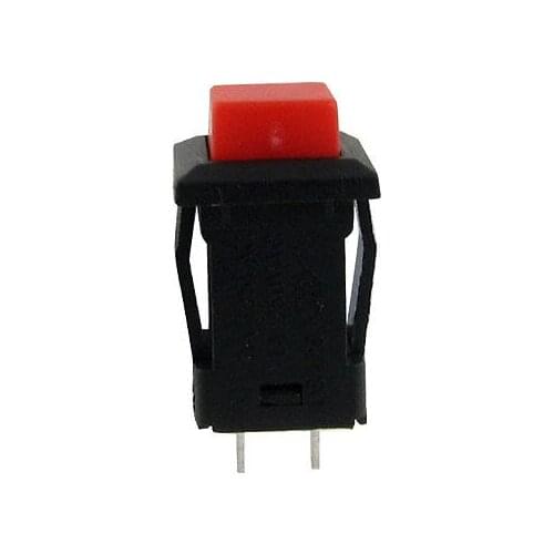 Red OFF-(ON) NO Latching Square Push Button Switch Lock 125V/3A 250V/1A AC