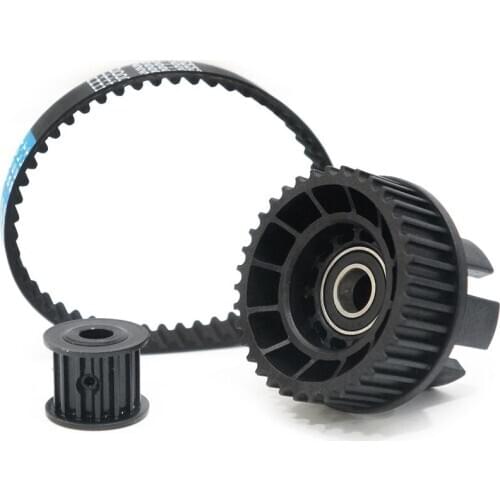 Maytech MTSKPS2005 5M Pulleys Belt 36T Wheel Pulley with Ball Bearing 14T Motor Pulley 51T HTD255 Belt for Esk8