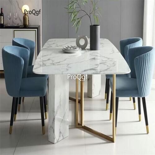 Ngryise 1 Set ins fashion hot Nordic 160*90*75cm dining marble table