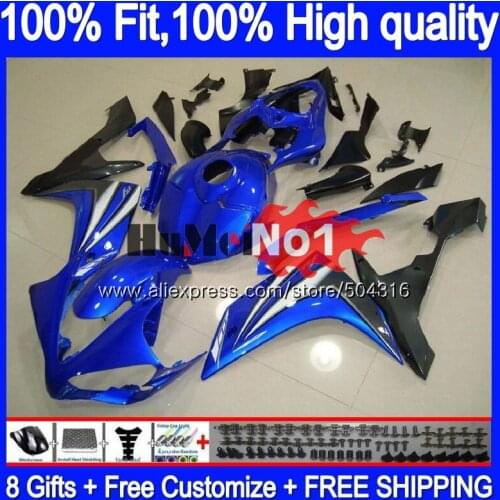 OEM Injection For YAMAHA YZF R 1 YZF 1000 YZF R1 07 56MC.10 Stock blue YZF1000 YZF-1000 YZF-R1 2007 2008 YZFR1 07 08 Fairings