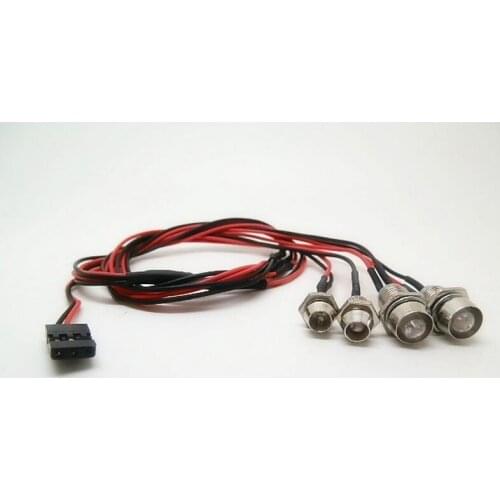 LED Lights setfor1/10 RC Rock Crawler AXIAL wraith on road drift car